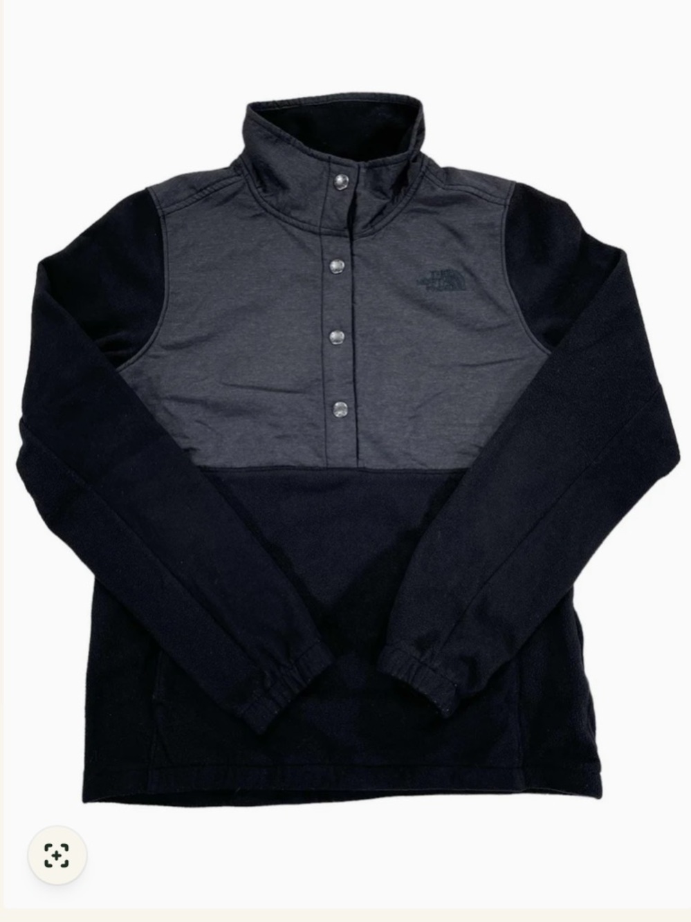 The North Face Women’s Tundra Snap-Front Fleece Pullover